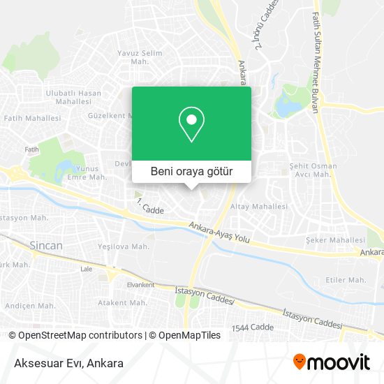 Aksesuar Evı harita