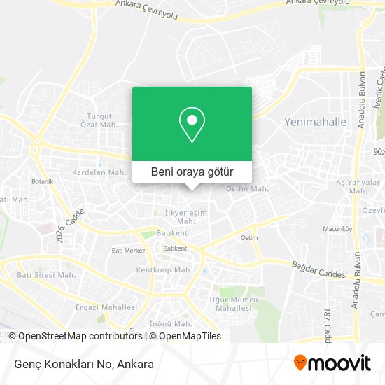 Genç Konakları No harita