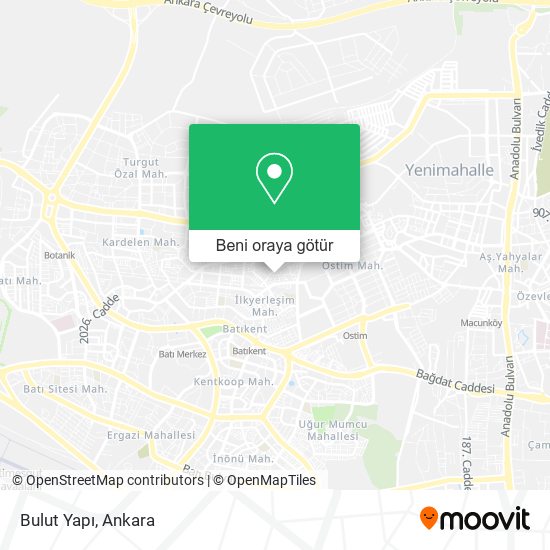 Bulut Yapı harita