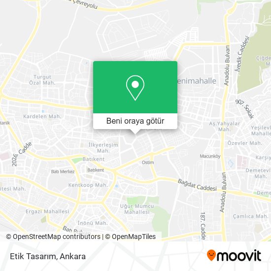 Etik Tasarım harita