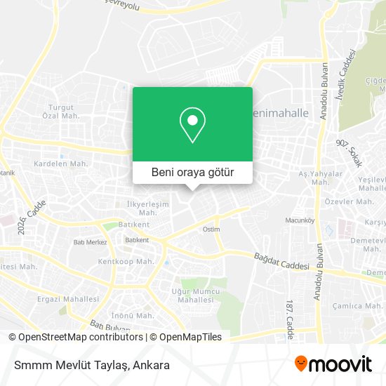 Smmm Mevlüt Taylaş harita