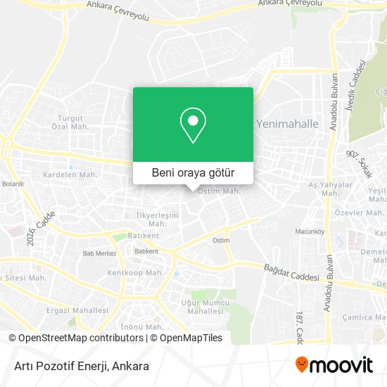 Artı Pozotif Enerji harita