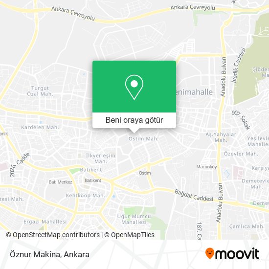 Öznur Makina harita