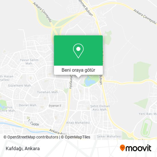 Kafdağı harita