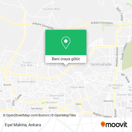 Eşel Makina harita