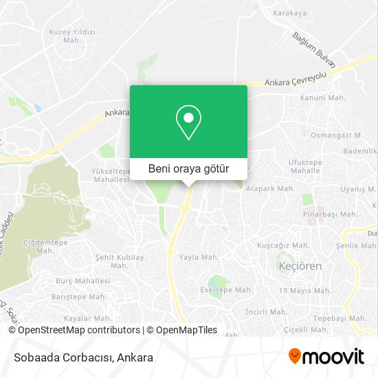 Sobaada Corbacısı harita