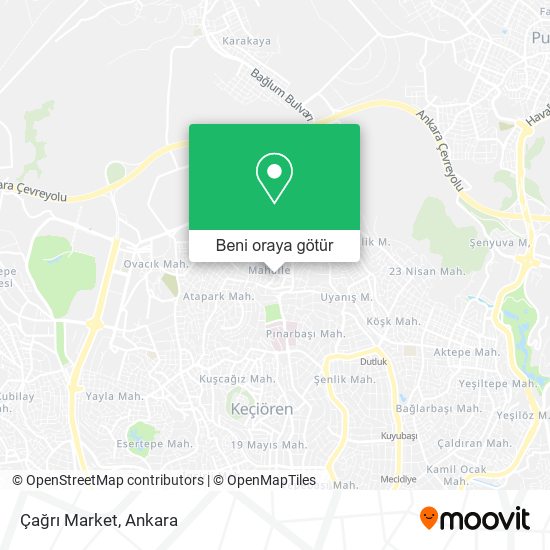 Çağrı Market harita