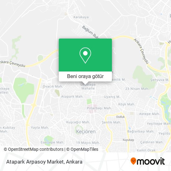 Atapark Arpasoy Market harita