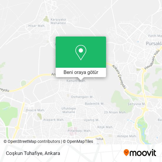 Coşkun Tuhafiye harita