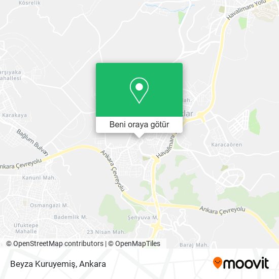 Beyza Kuruyemiş harita