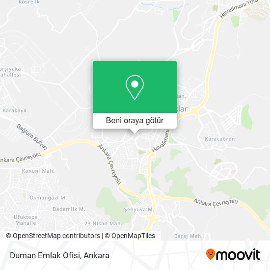 Duman Emlak Ofisi harita