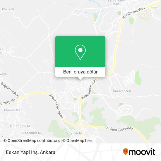 Eskan Yapi İnş harita