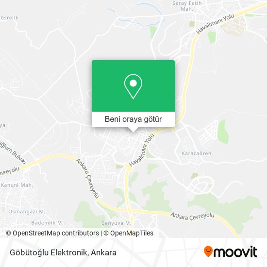 Göbütoğlu Elektronik harita