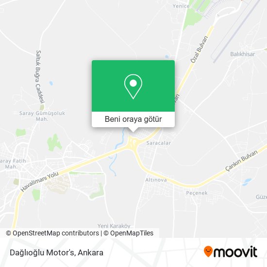 Dağlıoğlu Motor's harita