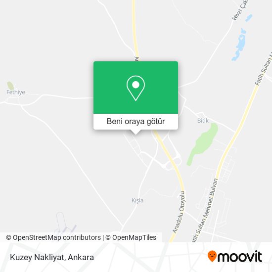 Kuzey Nakliyat harita
