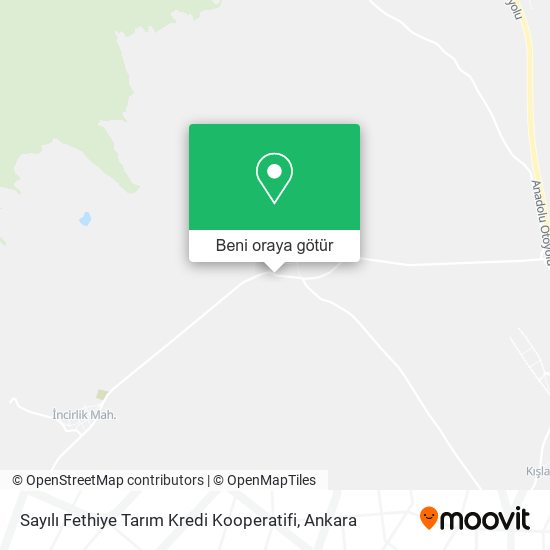 Sayılı Fethiye Tarım Kredi Kooperatifi harita