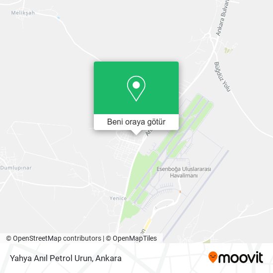 Yahya Anıl Petrol Urun harita
