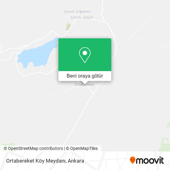 Ortabereket Köy Meydanı harita