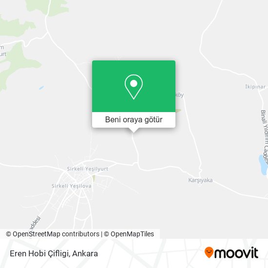 Eren Hobi Çifligi harita