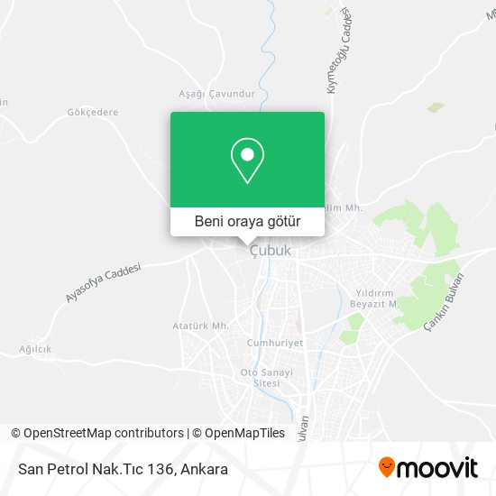 San Petrol Nak.Tıc 136 harita
