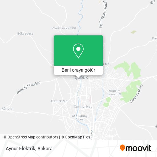 Aynur Elektrik harita