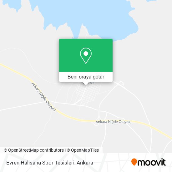 Evren Halısaha Spor Tesisleri harita