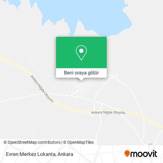Evren Merkez Lokanta harita