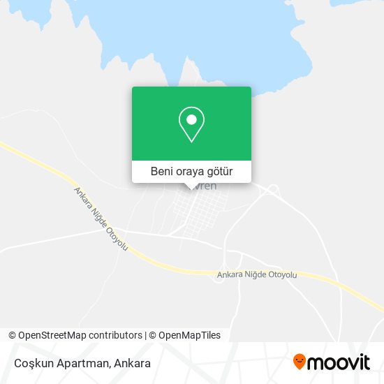 Coşkun Apartman harita