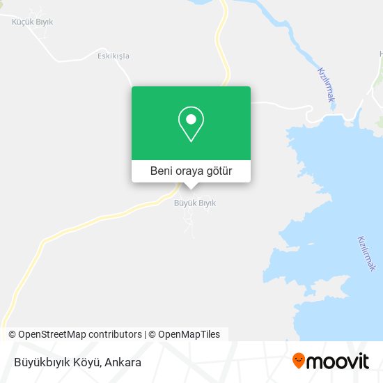 Büyükbıyık Köyü harita