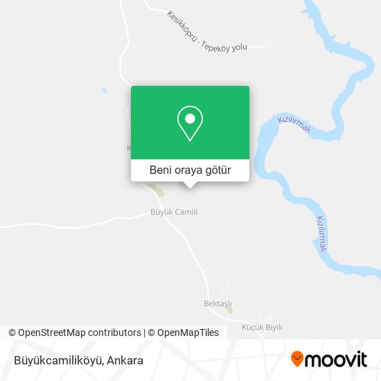 Büyükcamiliköyü harita