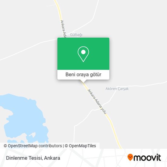 Dinlenme Tesisi harita