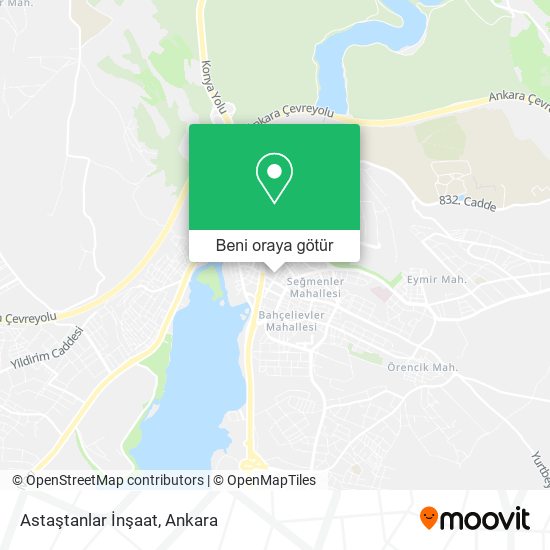 Astaştanlar İnşaat harita
