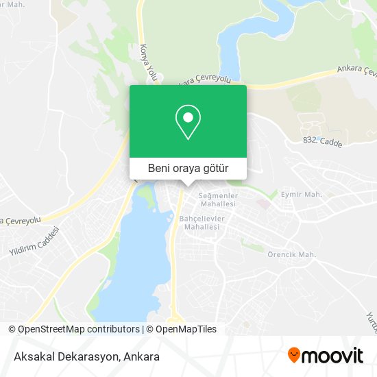 Aksakal Dekarasyon harita