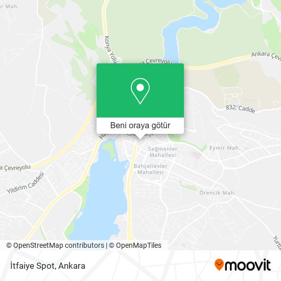 İtfaiye Spot harita