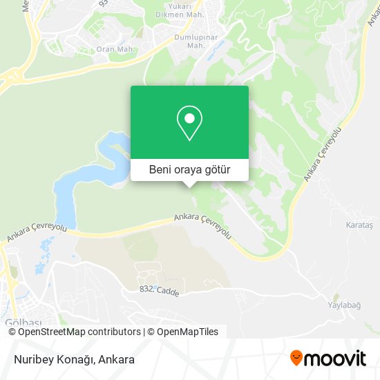 Nuribey Konağı harita