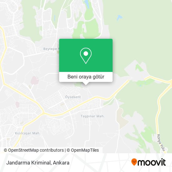 Jandarma Kriminal harita