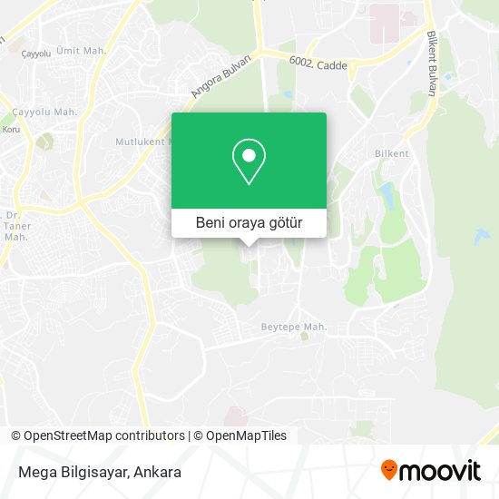 Mega Bilgisayar harita