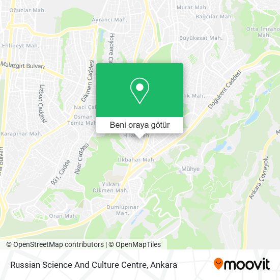 Russian Science And Culture Centre harita