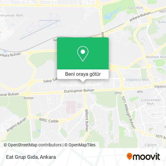 Eat Grup Gıda harita