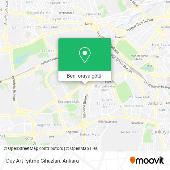 Duy Art Işitme Cihazları harita