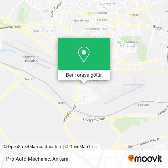 Pro Auto Mechanic harita
