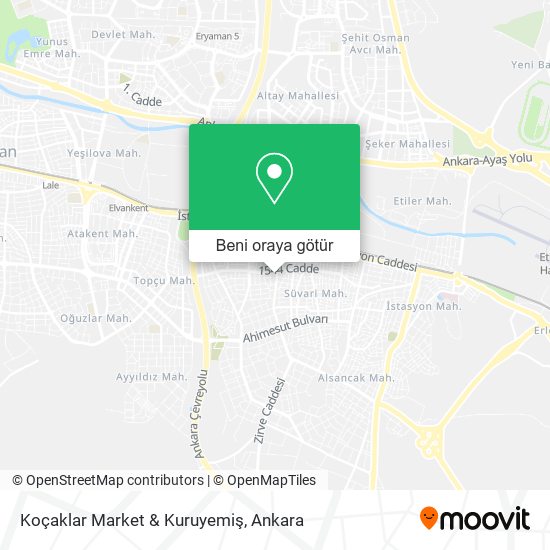 Koçaklar Market & Kuruyemiş harita