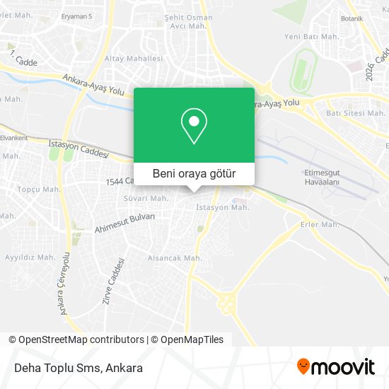 Deha Toplu Sms harita