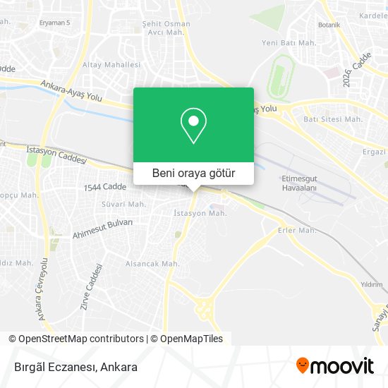Bırgãl Eczanesı harita