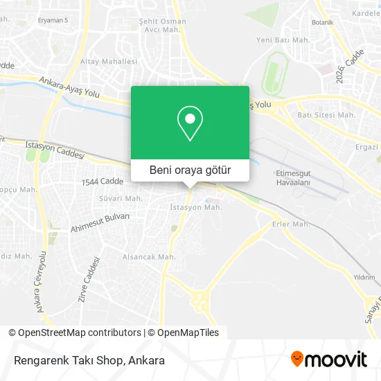 Rengarenk Takı Shop harita