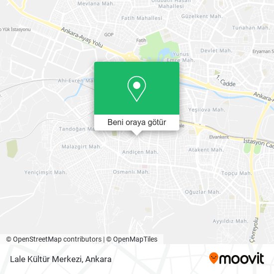 Lale Kültür Merkezi harita