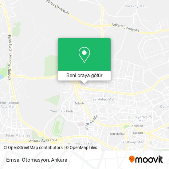 Emsal Otomasyon harita
