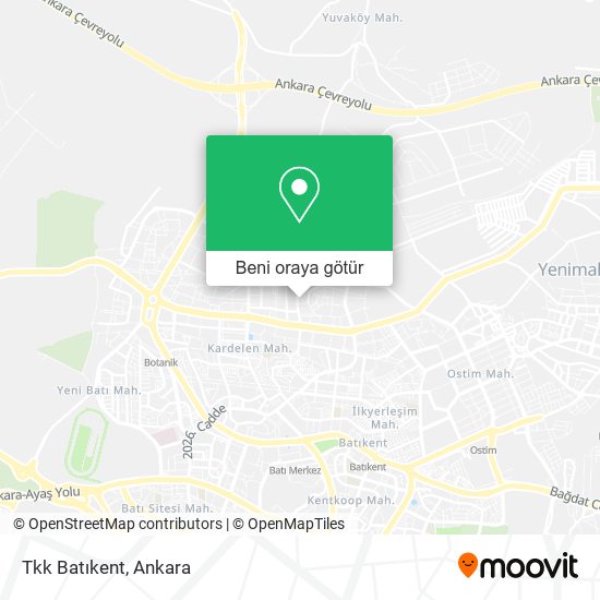 Tkk Batıkent harita