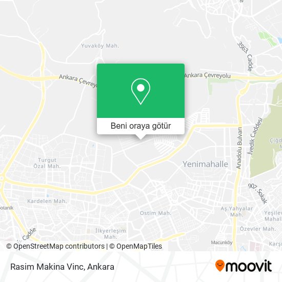 Rasim Makina Vinc harita