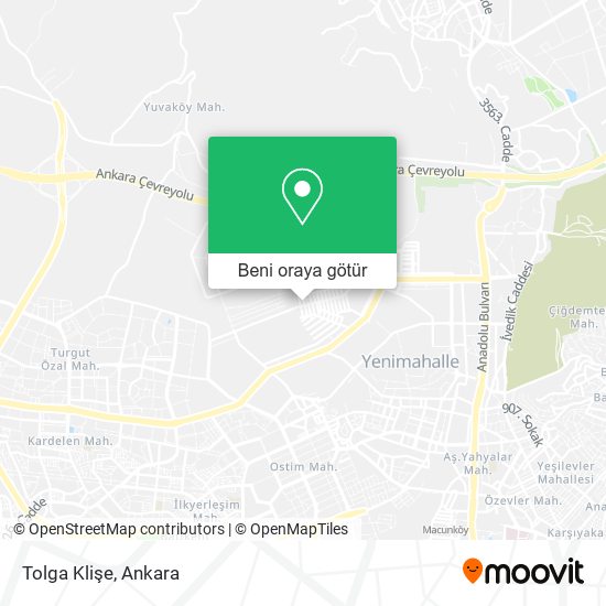Tolga Klişe harita